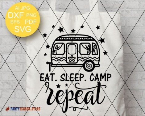 eat sleep camp repeat trailer Party season 2